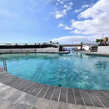 아파트 2 Bedrooms With Sea View Shared Pool And Terrace At Tabaiba